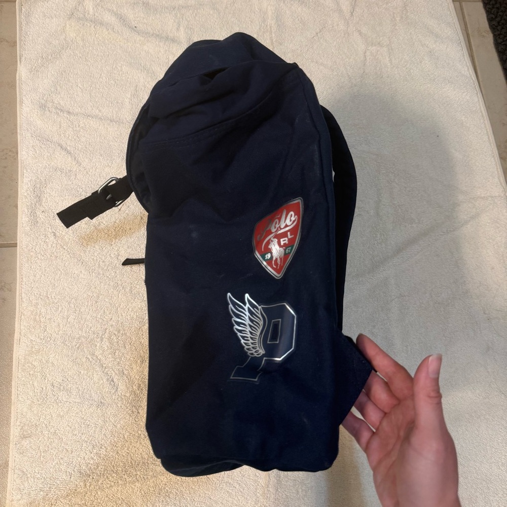 Polo Ralph Lauren Fragrances Navy Blue Backpack - Picture 7 of 12